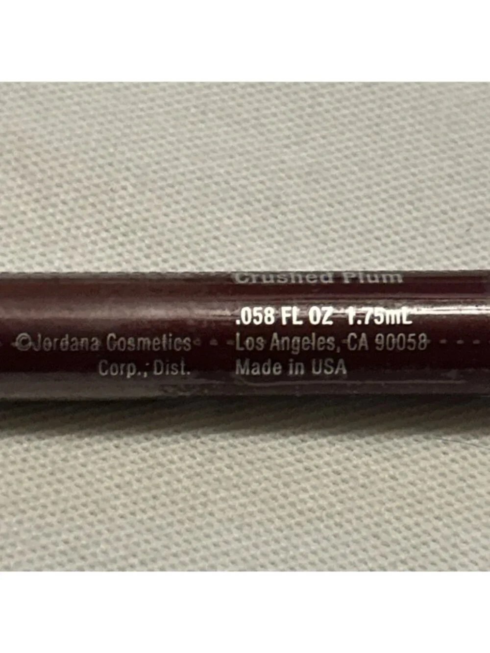 Jordana Color Wave Lip Gloss 01 Crushed Plum NEW Sealed Plum shimmer .058 Fl Oz